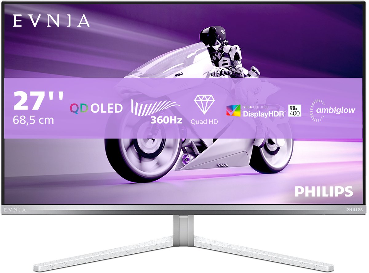 26.5" Philips Evnia 8000 - 2560x1440 (QHD) - 360Hz - QD-OLED