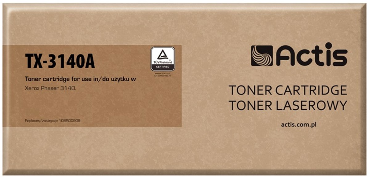 Actis TX-3140A - black - toner cartridge (alternative for: Xerox 108R00908)
