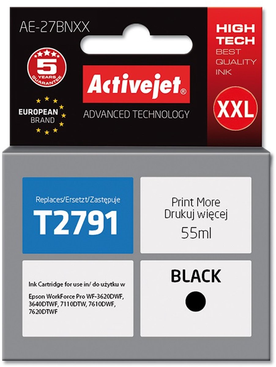 ActiveJet Supreme AE-27BNXX - ink cartridge (alternative for: Epson T2791)