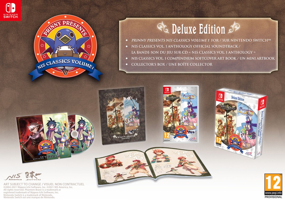 Prinny Presents NIS Classics Volume 1 - Deluxe Edition - Nintendo Switch - Strategi