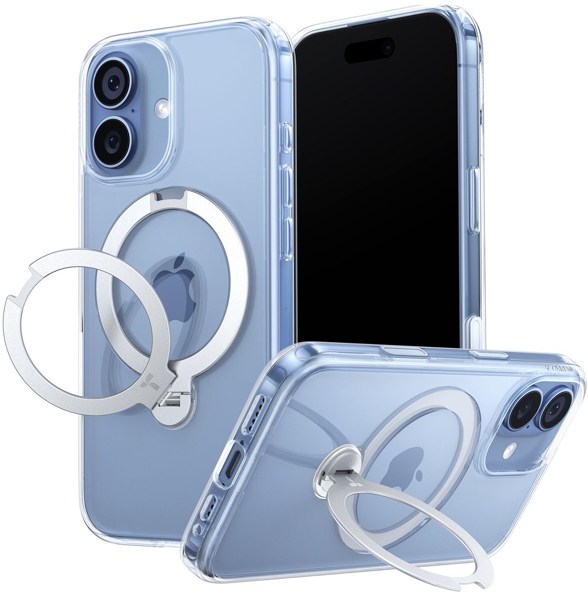 Torras Ostand Q3 Spin - clear - iPhone 17