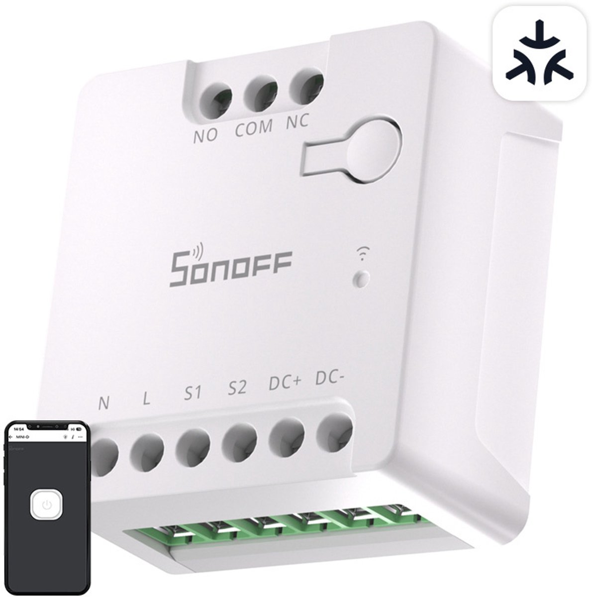 Sonoff Smart WiFi Matter Switch (AC/DC 12-48V dry contact)