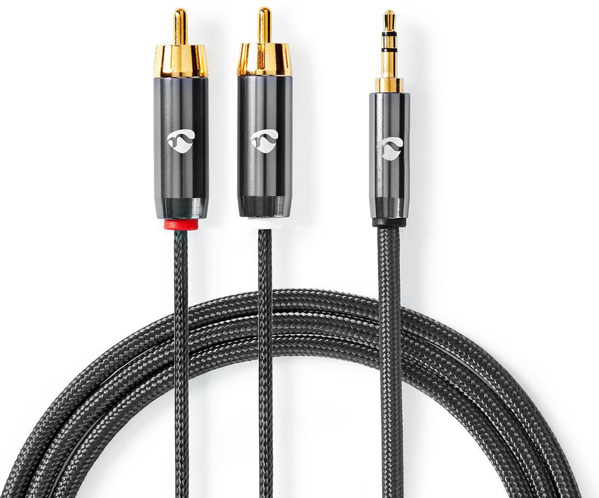 Nedis audio cable - 2 m