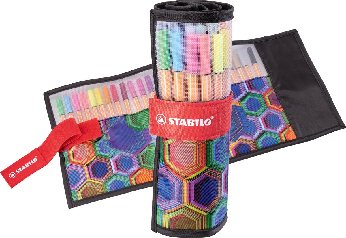 STABILO ARTY Rollersæt med 25 penne