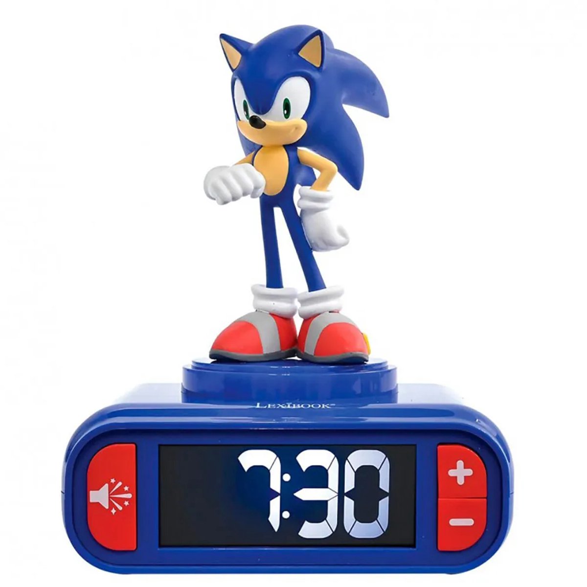 Sonic Night light Alarm Clock with sounds