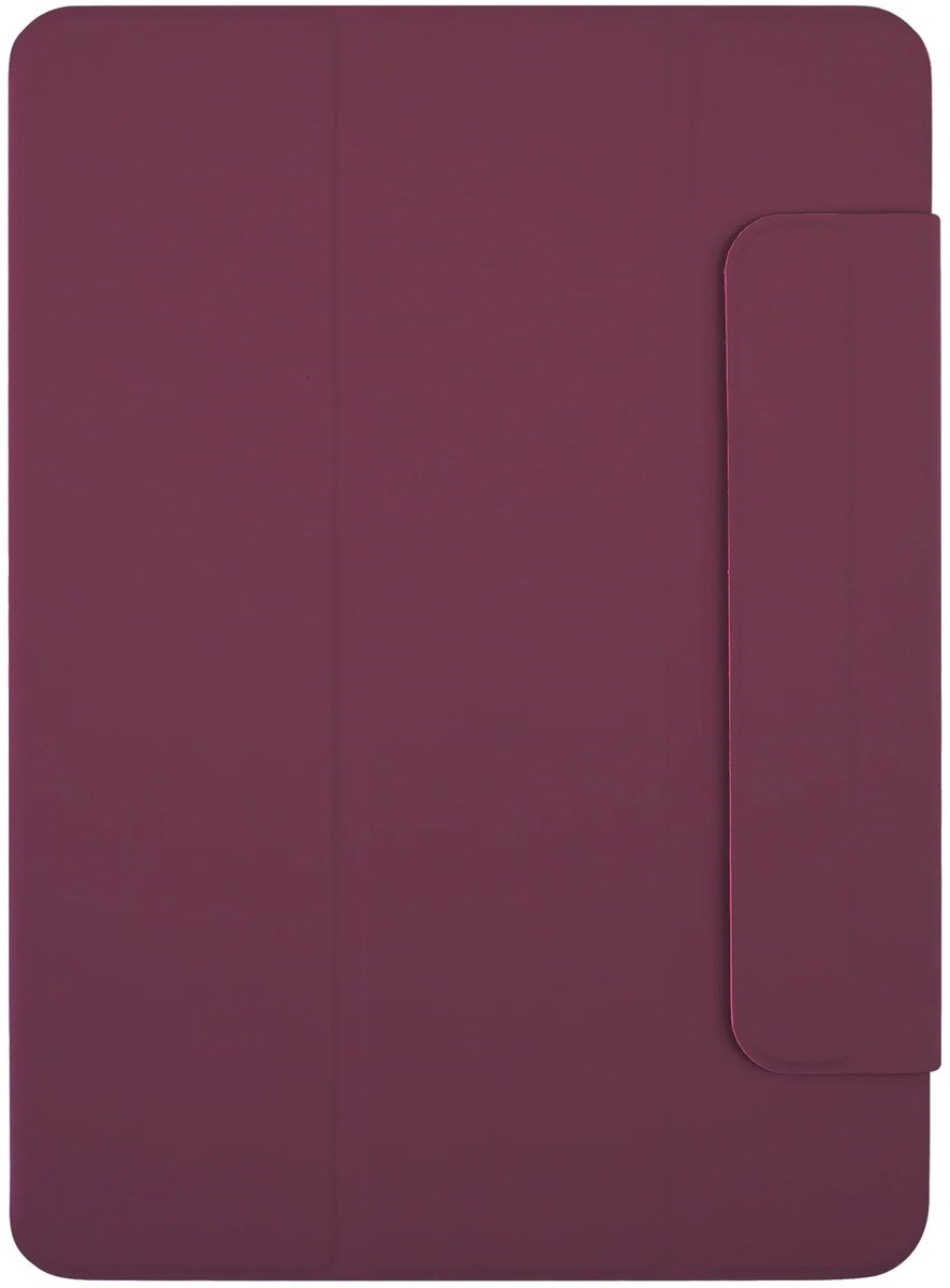 Pomologic BookCover w Mag iPad Air 11 M2/M3/M4 Burgundy