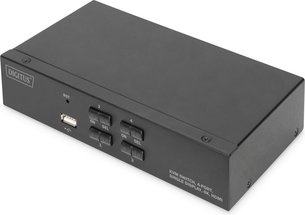 DIGITUS 4 Port KVM Switch