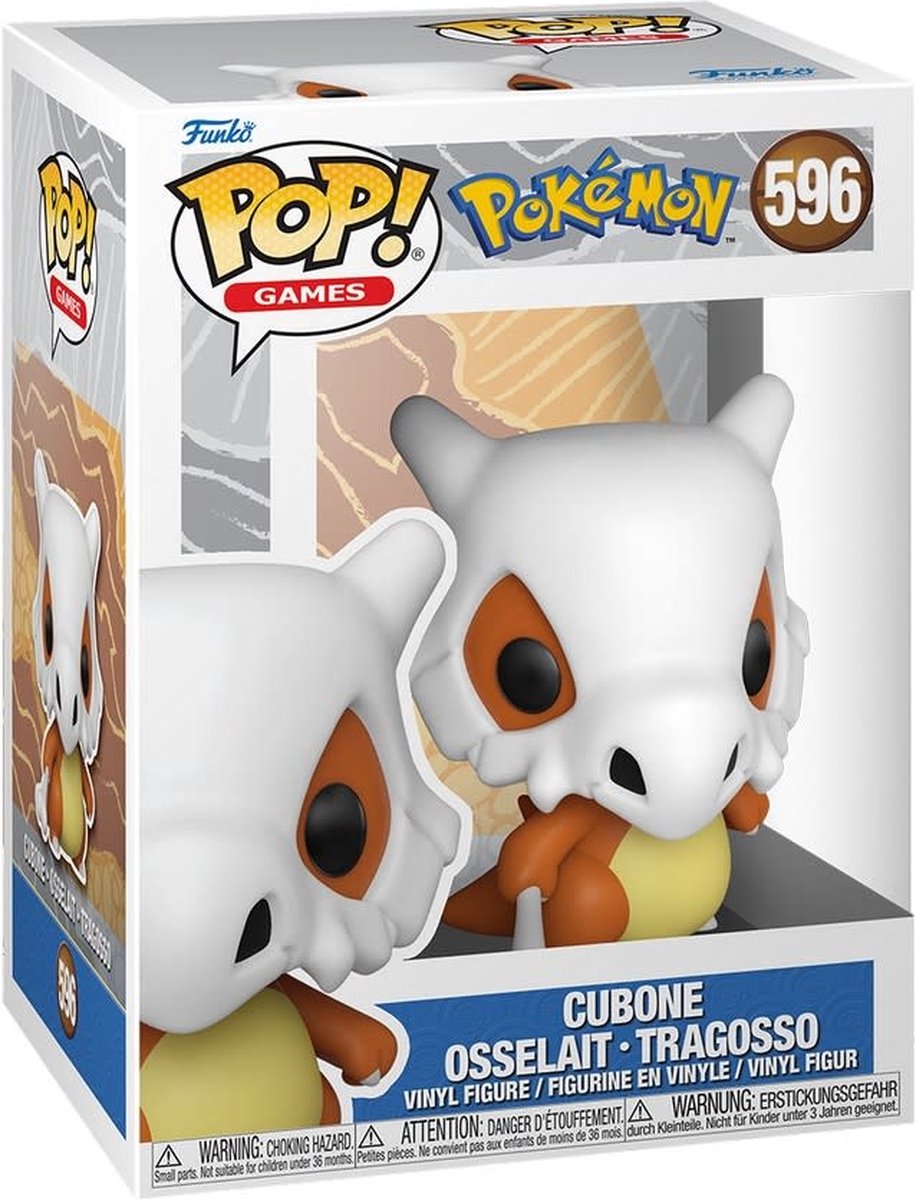 Funko! - Funko POP VINYL Pokemon Cubone(EMEA)