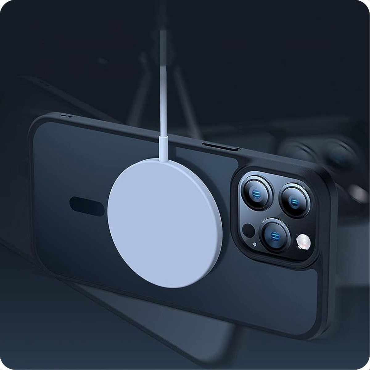 Tech-Protect MagMat MagSafe Case for iPhone 15 Pro - Titanium Matte