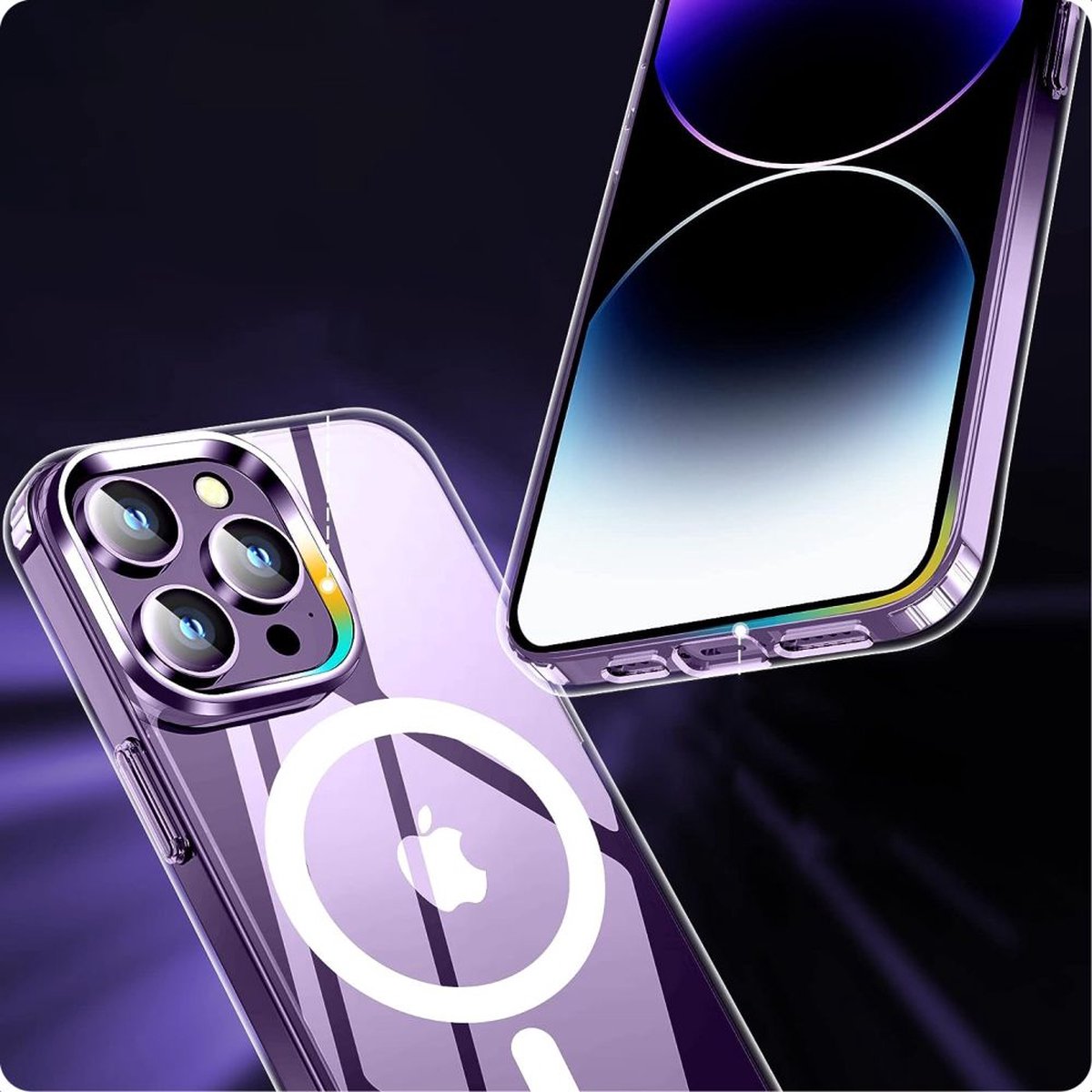 Tech-Protect FlexAir Hybrid MagSafe Case for iPhone 15 Pro Max - Clear