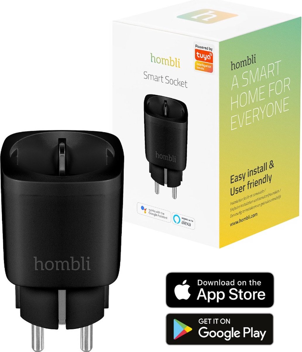 Hombli Smart Socket EU - Black