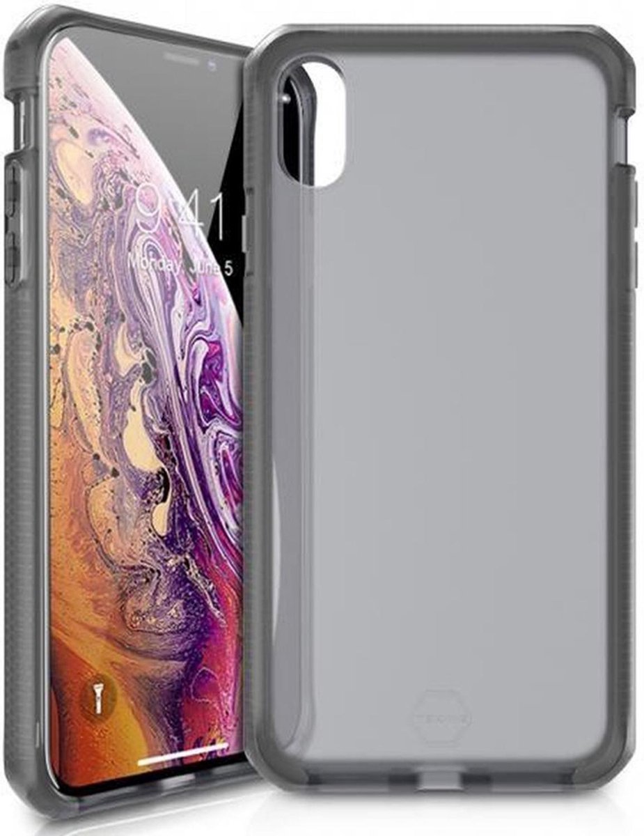 ITSKINS SUPREME FROST cover til iPhone XS / X® - Grå og sort