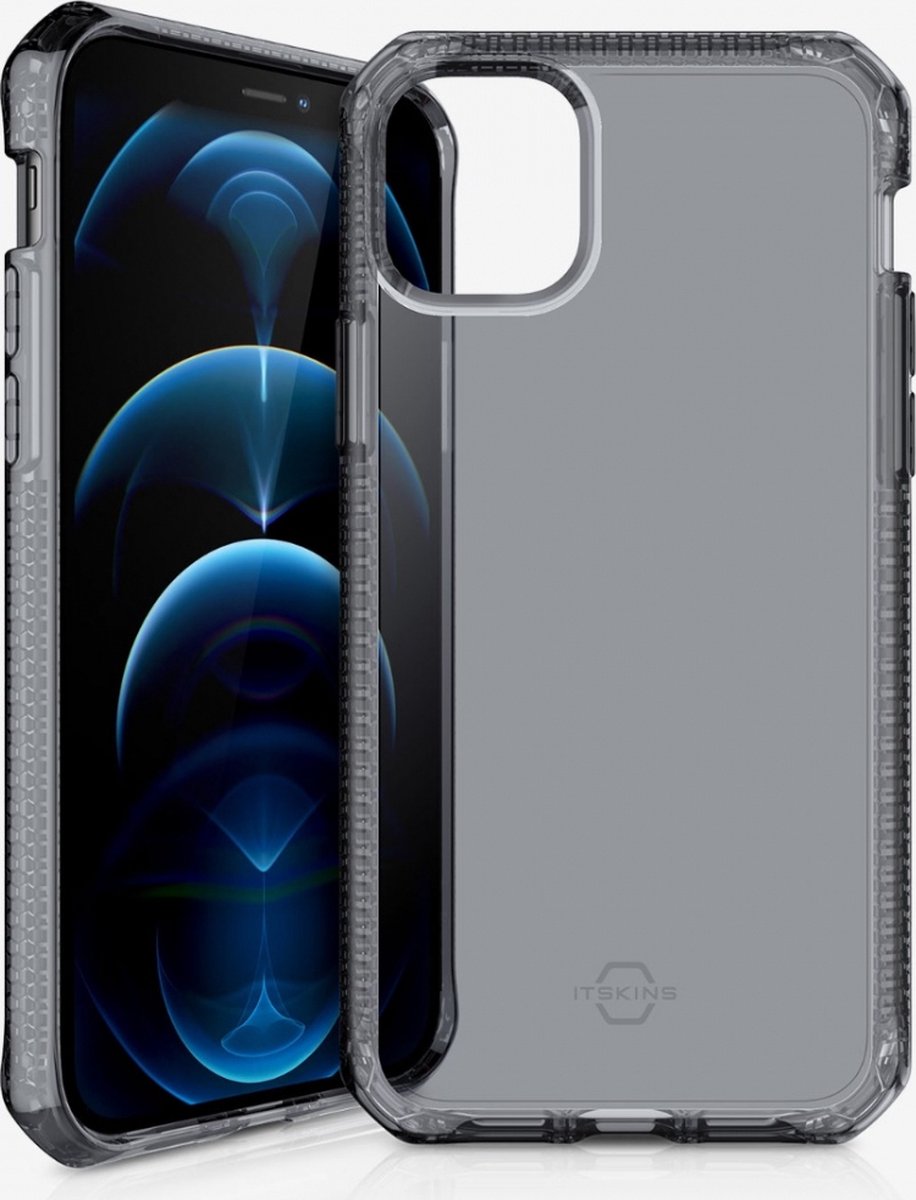 ITSKINS SPECTRUM CLEAR cover til iPhone 12 Pro Max® - Smoke