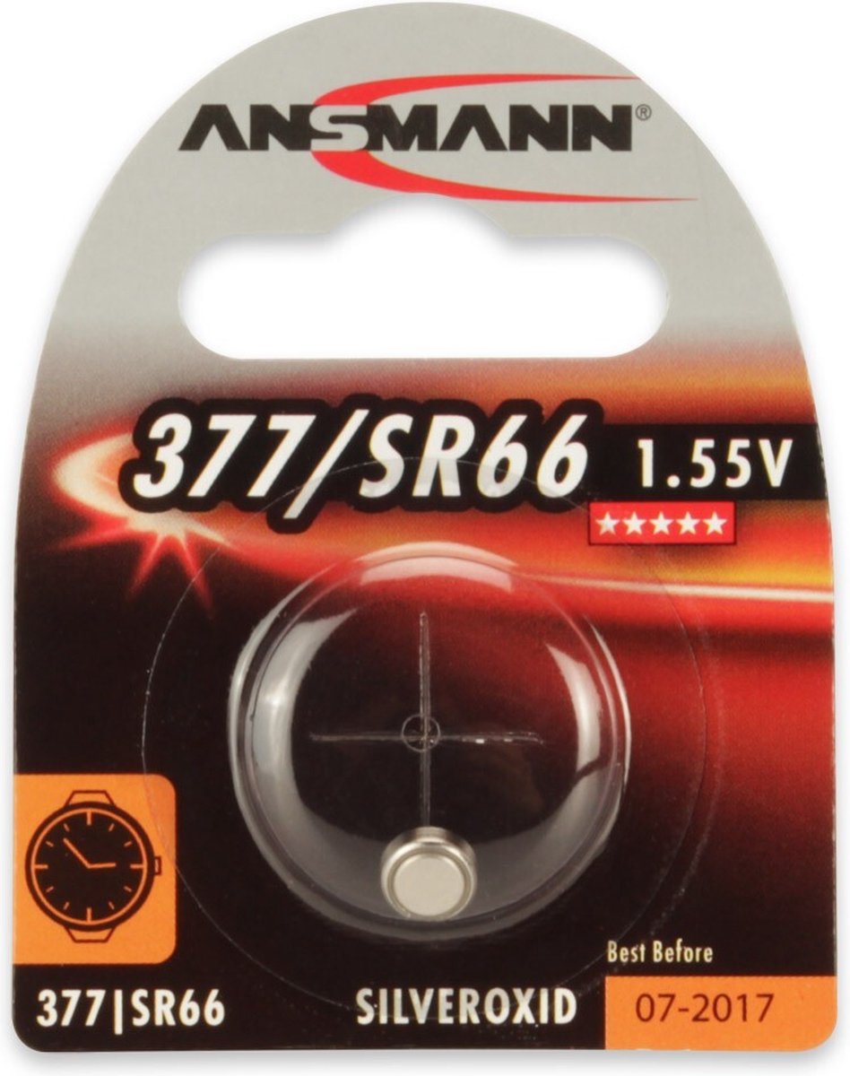 ANSMANN 377 Silveroxid SR66