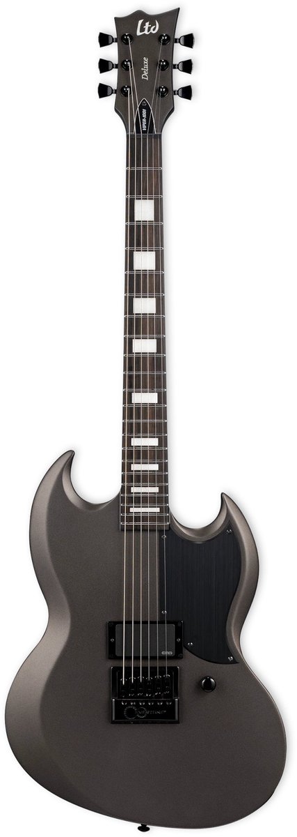 ESP LTD VIPER-1001 EverTune Charcoal Metallic Satin electric guitar