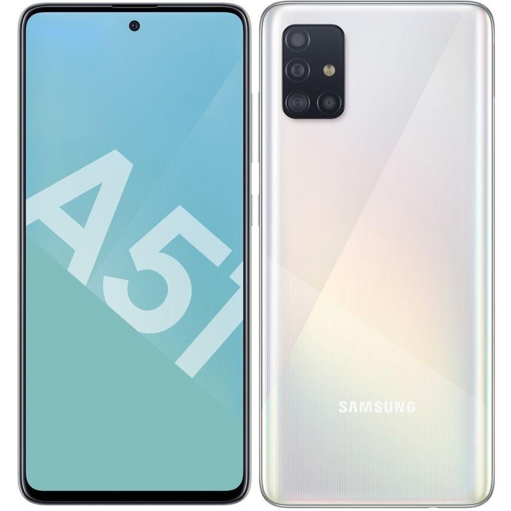 Samsung Galaxy A51 - Blanco - 128 GB - Doble tarjeta SIM física