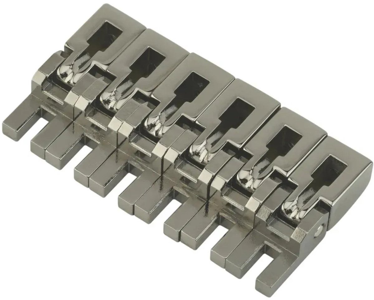 Floyd Rose FR1BSSBN 1000 Series Saddle Set - Black Nickel