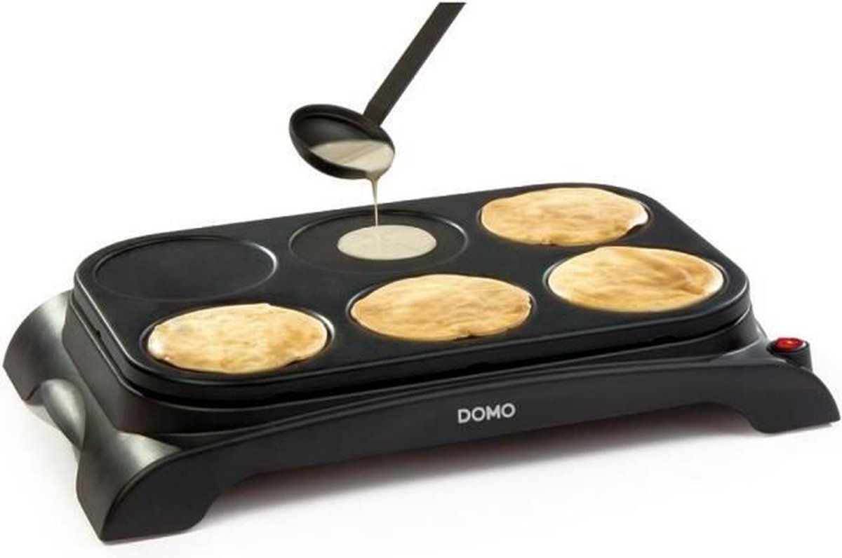 DOMO DO8709P Crépes Maker 6 vaschette