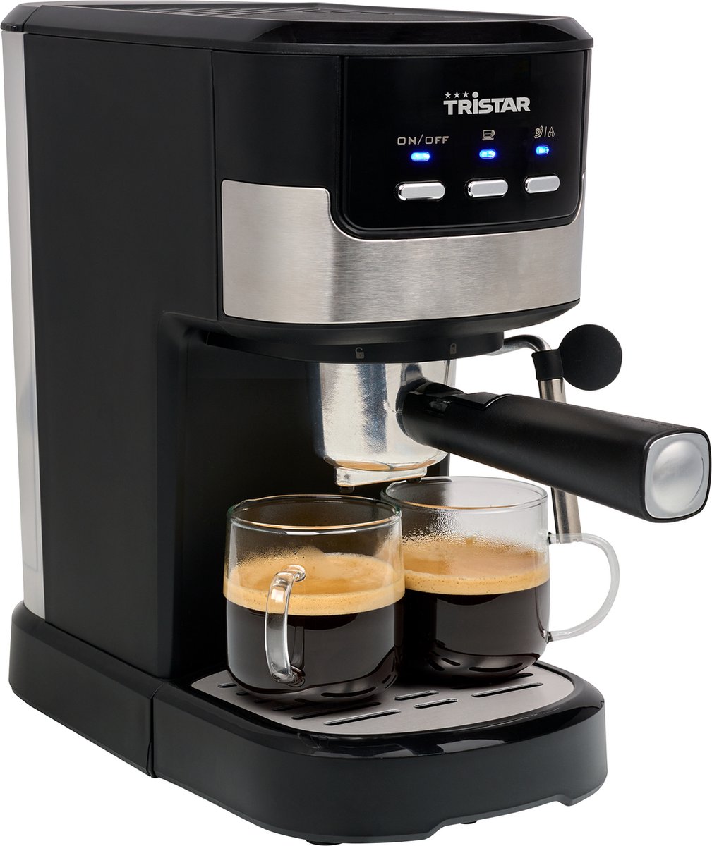 Tristar CM-2278 Macchina caffè a filtri Nero, acciaio inox 1100 W