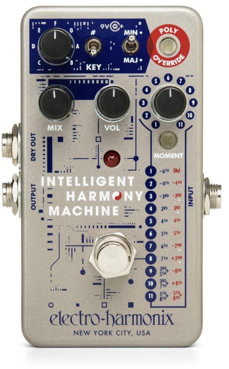 Electro Harmonix Intelligent Harmony Machine Harmonizer Pitch Shifter Effects PEdal