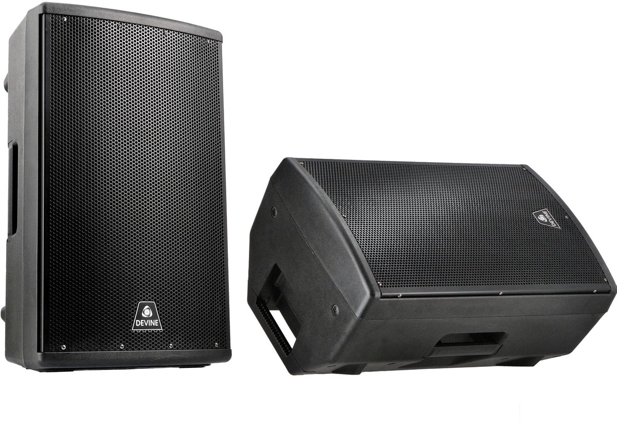 Devine Axeo 15A SET 15-inch Active Full Range Speakers (Set of 2)