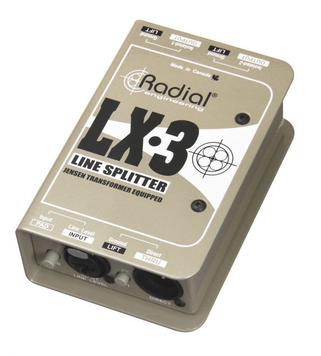 Radial LX-3 Passive Splitter