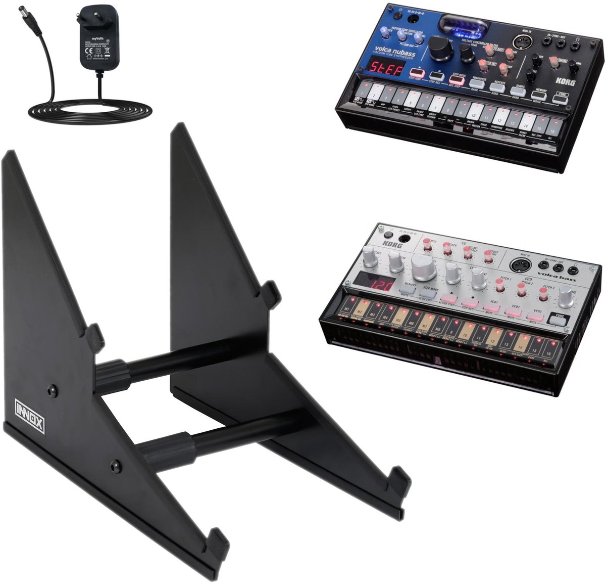 Innox SynthStand 01 Korg Volca Bass + Nubass set