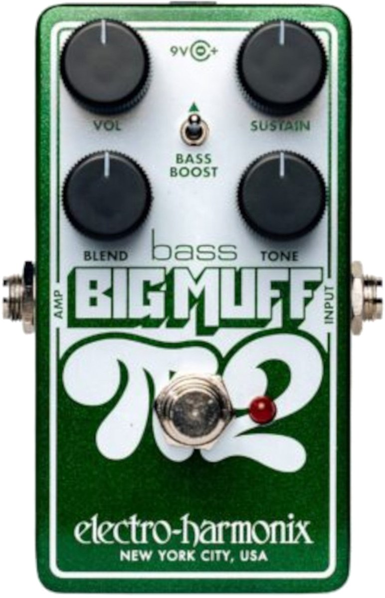 Electro Harmonix Nano Bass Big Muff Pi 2 Fuzz per bassi a doppio amplificatore