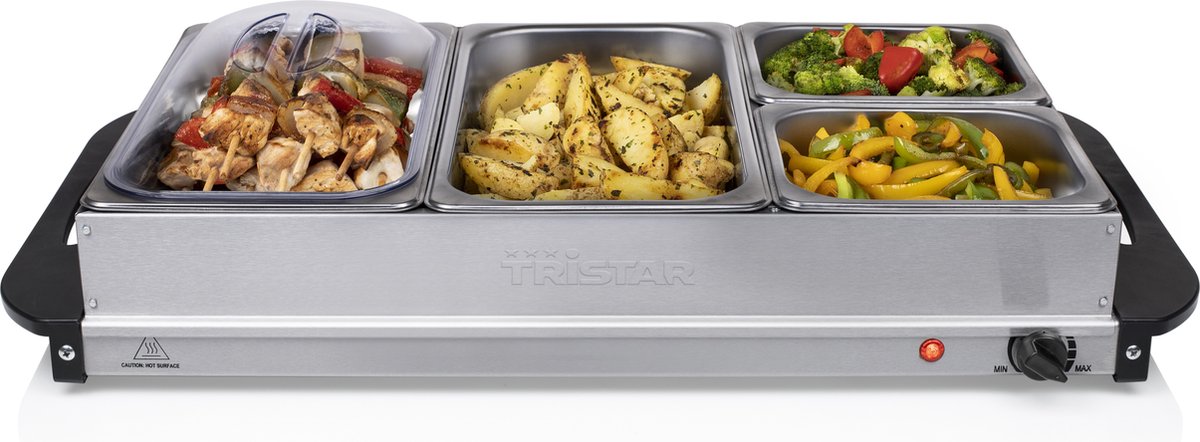Tristar BP-6285 BP-6285 Servizio a buffet acciaio inox