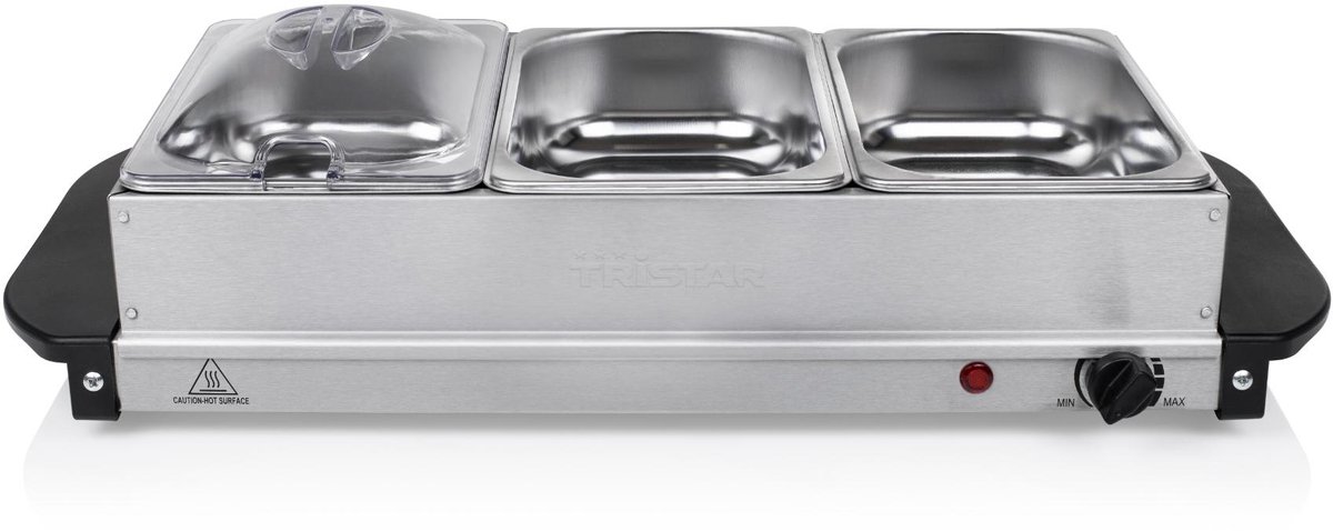 Tristar BP-6283 BP-6283 Servizio a buffet acciaio inox