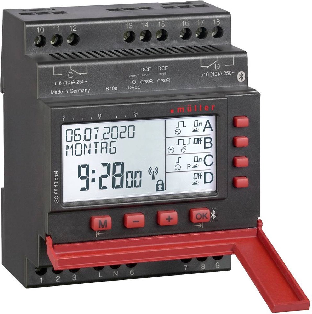Müller SC 88.40 pro4 110-230V 50-60Hz Temporizzatore digitale 230 V 4000 W