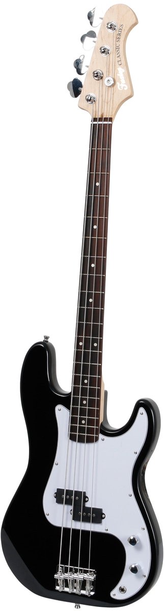 Fazley Classic Series FPB118 Black Electric Bass Guitar