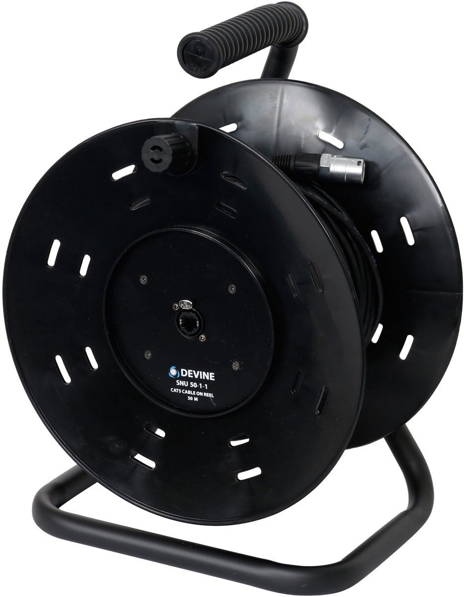Devine SNU-50-1-1 CAT5 Cable on Reel, 50m