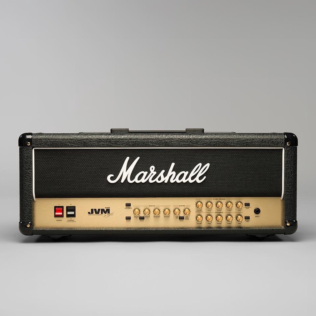 Marshall JVM210H 2-channel 100W tube guitar amplifier top