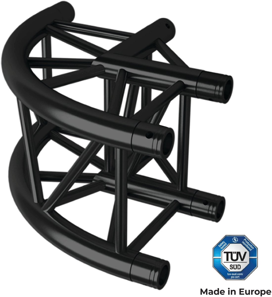 Altura FA34-C21RB square truss corner piece 90 degrees RC black