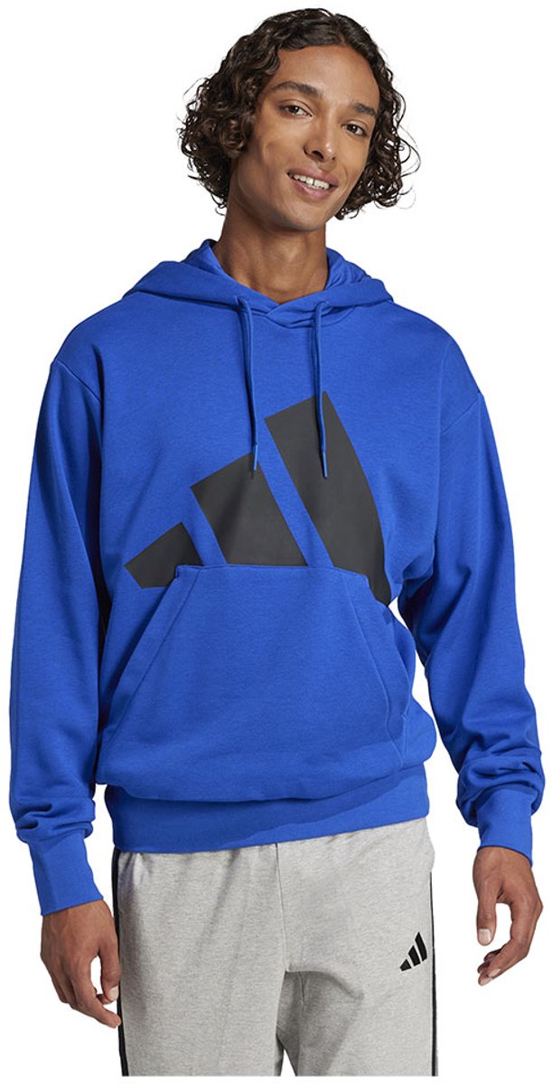 Sudadera Adidas M BL FT HD Azul/Negro