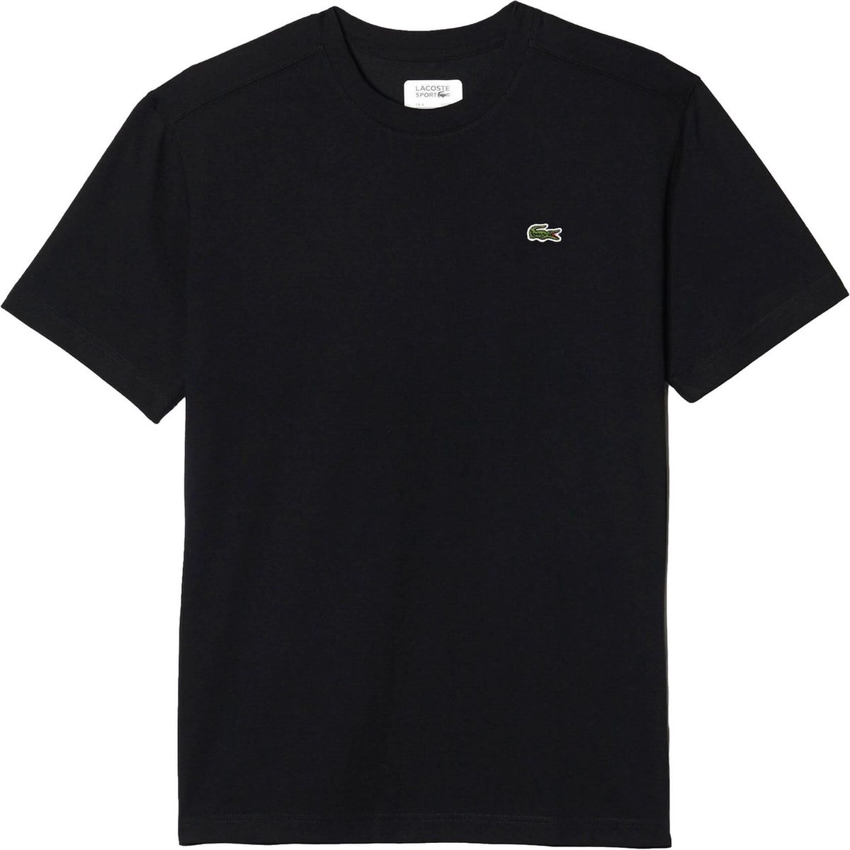 Camiseta Lacoste Algodón Negro