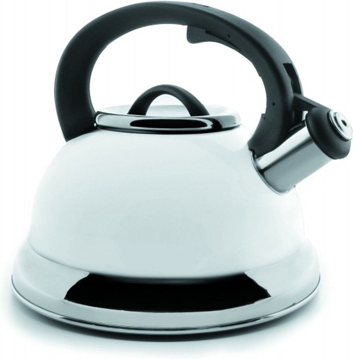 Bouilloire sifflante LACOR Black & White 68643