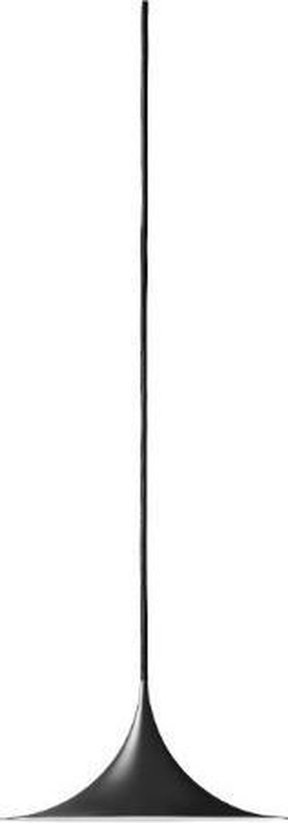 GUBI Lámpara de techo Semi Ø 30cm Black semi matt