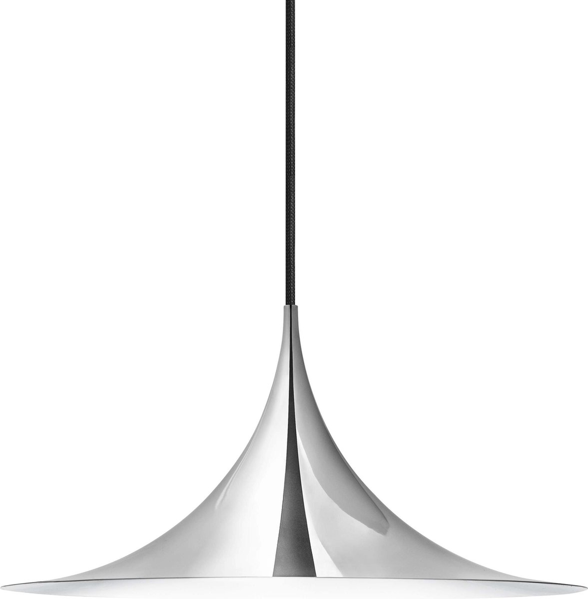 GUBI Lámpara de techo Semi Ø 47cm Chrome