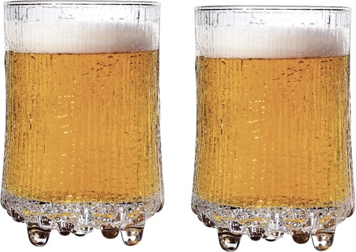 Iittala Vaso highball Ultima Thule set de 2, 38 cl Transparente