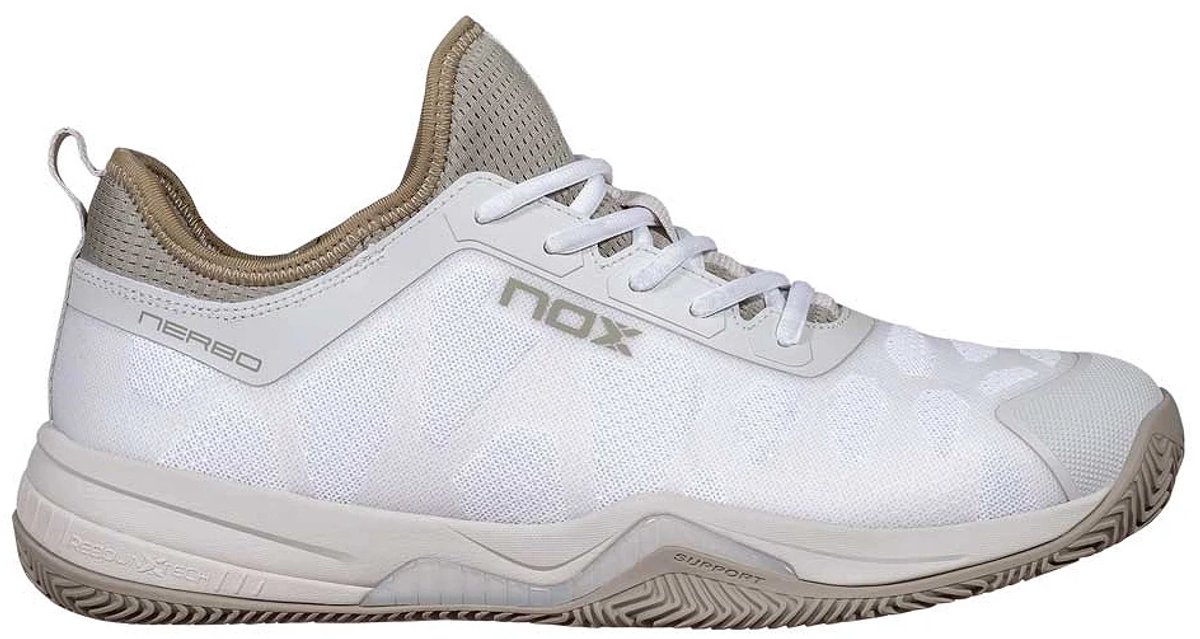 Zapatillas NOX Nerbo White/Vetiver 2026