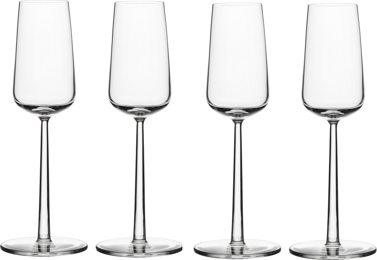 Iittala 4 Copas de cava Essence set de 4, 21 cl