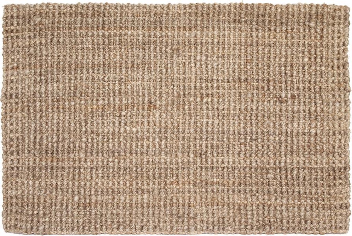 Dixie Felpudo Julia gris natural 70 x 120 cm