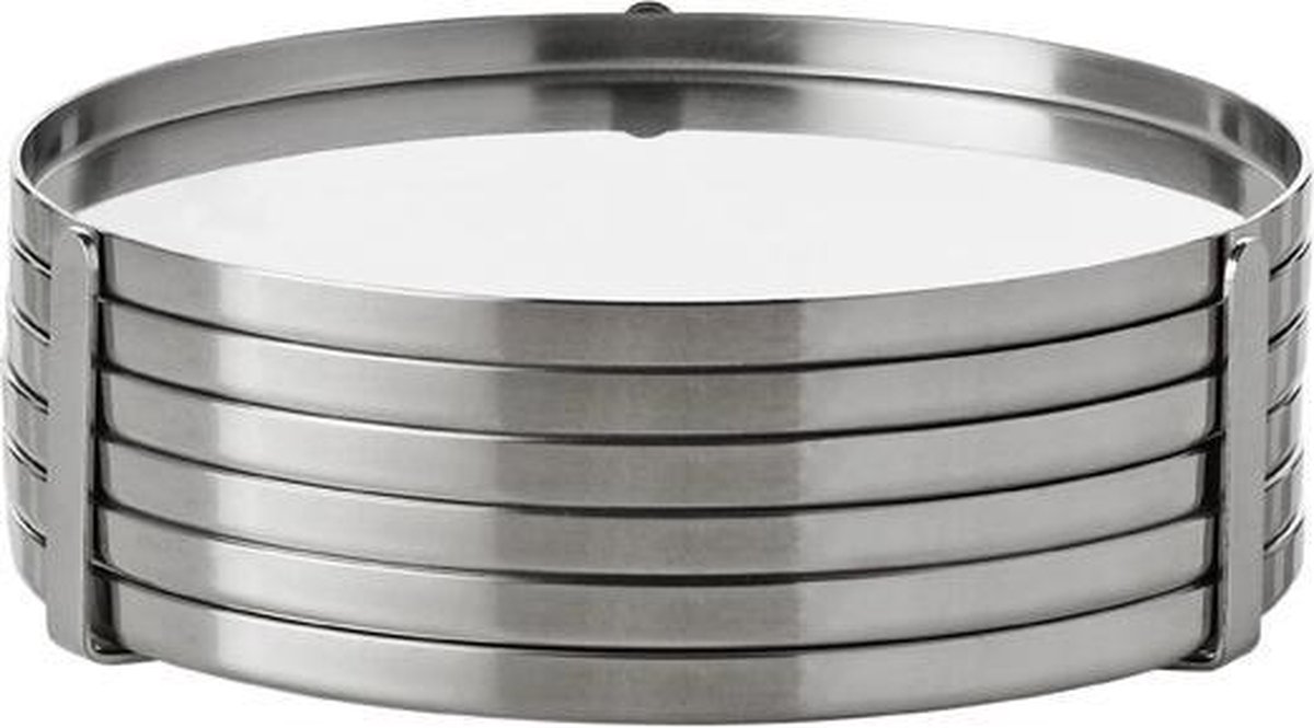 Stelton Sottobicchieri AJ acciaio inossidabile