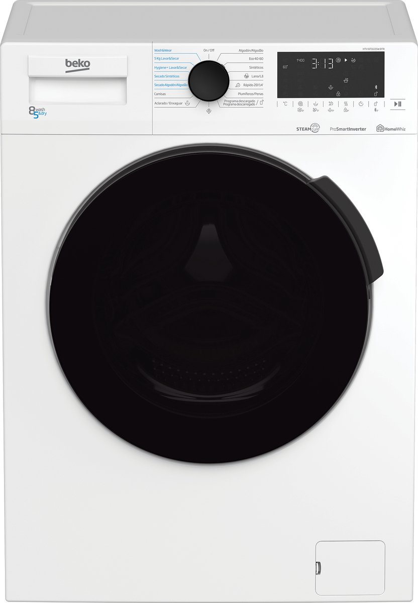 Lavadora-Secadora Beko HTV 8716 DSW BTR | 8Kg/5Kg |Clase D |