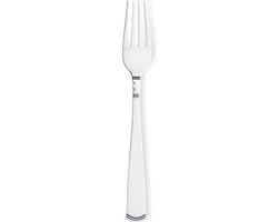 Gense Tenedor de mesa Rosenholm plata 18,1 cm