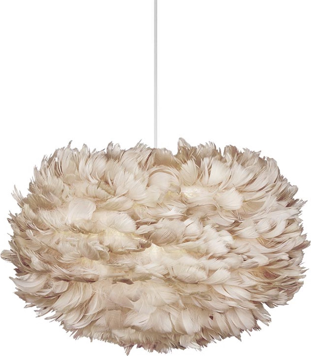 Umage Pantalla de lámpara Eos marrón claro Small Ø 45 cm