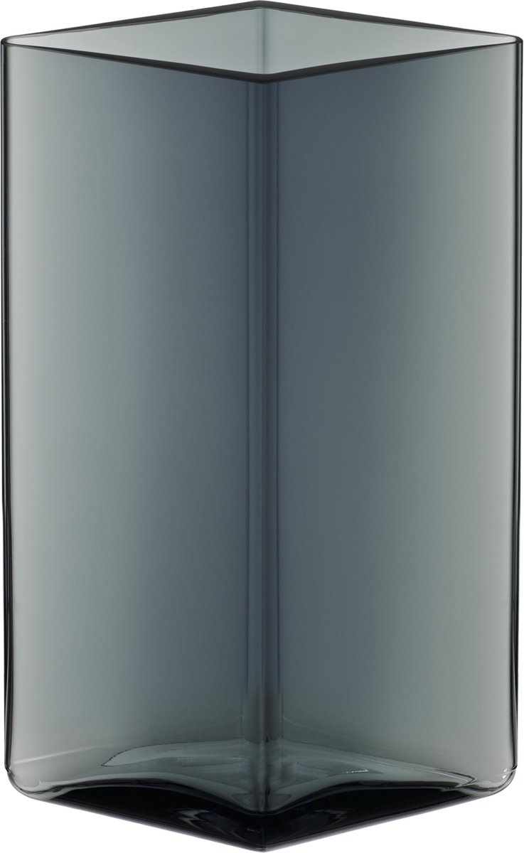 Iittala Vaso Ruutu 11,5x18 cm grigio