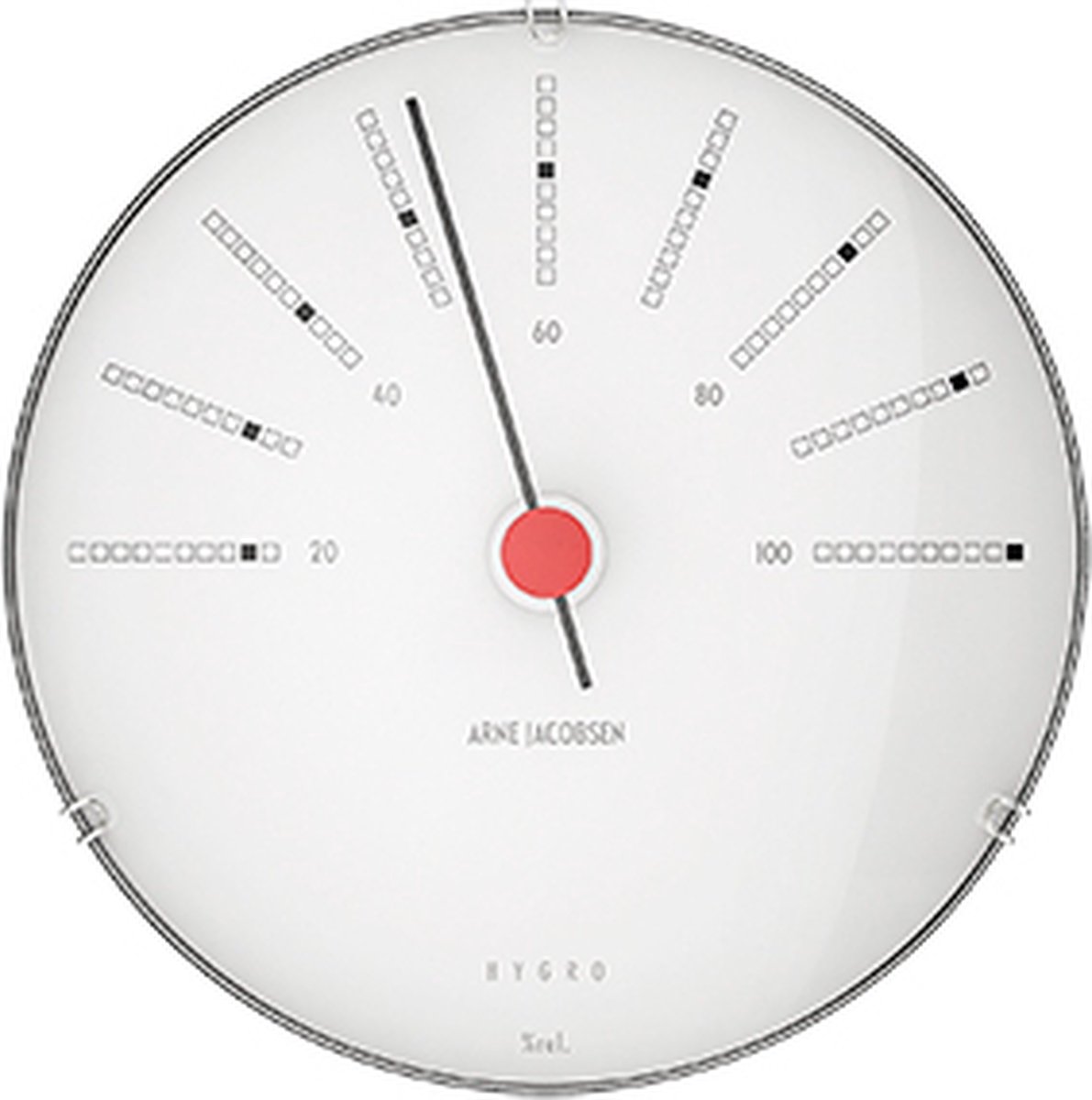 Arne Jacobsen Clocks Estación metereológica Arne Jacobsen higrómetro